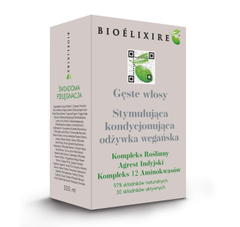 Bioelixire Gęste Włosy odżywka wegańska 300 ml