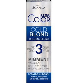 Joanna Ultra Color Pigment chłodny blond 100 g