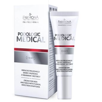 Farmona Professional PODOLOGIC MEDICAL Krem do pielęgnacji skóry i paznokci z objawami grzybicy 15ml