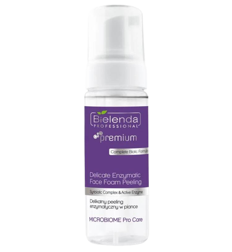 Bielenda Professional MICROBIOME Delikatny peeling enzymatyczny w piance 160 ml