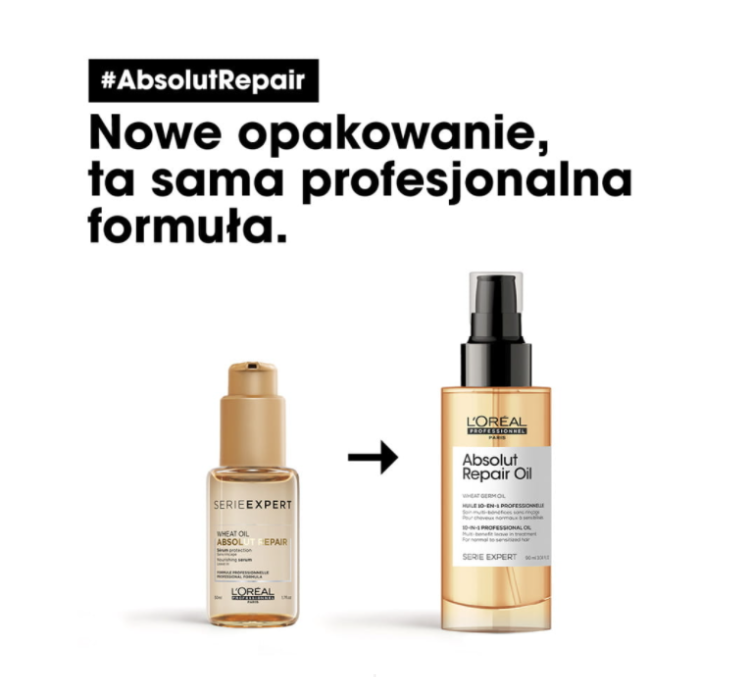 L'Oreal Professionnel Serie Expert Absolut Repair olejek do włosów 90 ml