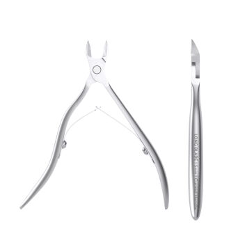 Cuticle Nippers Long Blade Curved handle - Cążki do paznokci