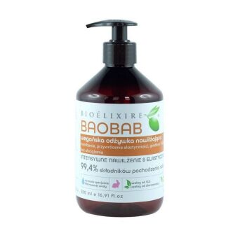 Bioelixire baobab wegańska odżywka nawilżająca 500ml