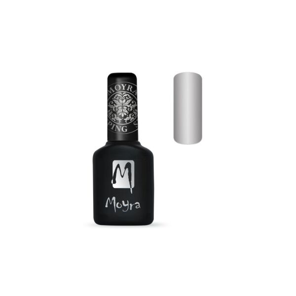 Moyra Lakier Foil Polish 03 srebrny 10 ml