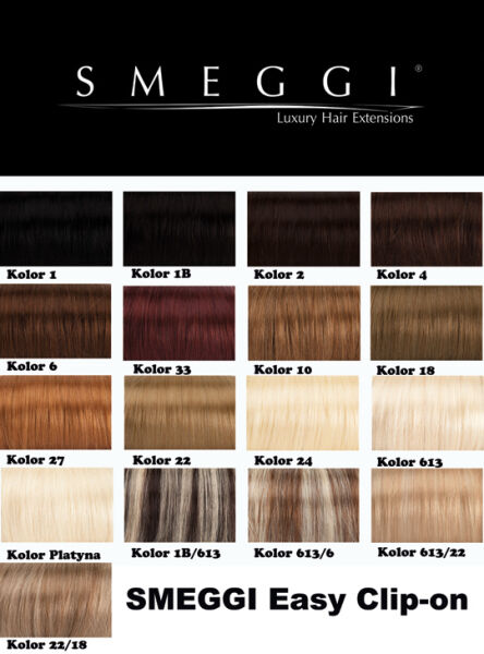 Smeggi zestaw Clip-on color # 18