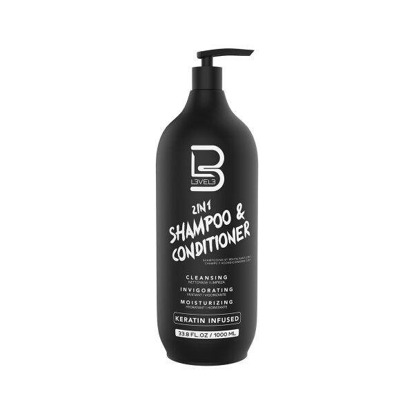 LEVEL3 2-IN-1 SHAMPOO & CONDITIONER - szampon i odżywka 1000ml