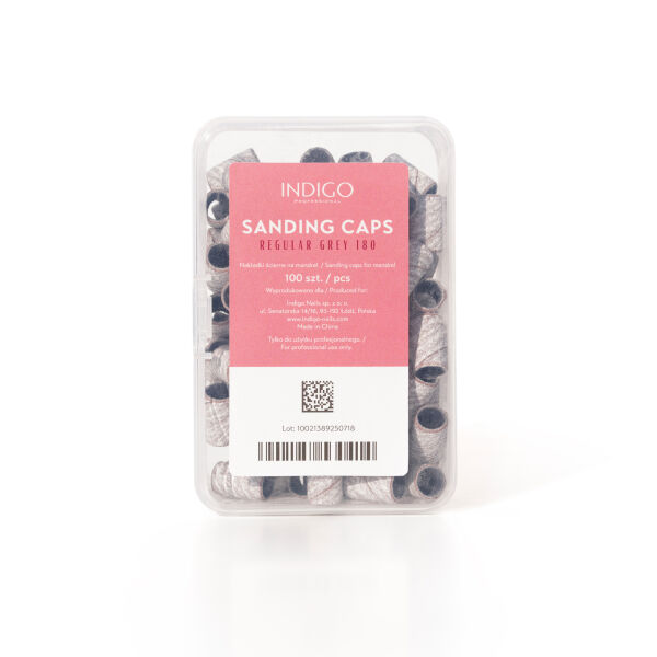Sanding Caps Regular Grey 180 - Nakładki na mandrell 100szt.
