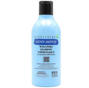 Bioelixire Istota Natury wegański szampon nawilżający 400 ml