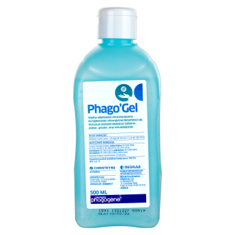 Phago’Gel żel do higienicznej i chirurgicznej dezynfekcji rąk z pompką 500 ml