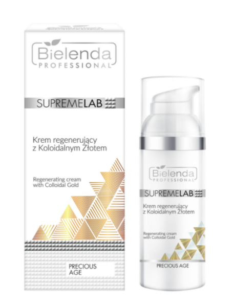 Bielenda Professional Supremelab Krem regenerujący z Koloidalnym Złotem 50 ml