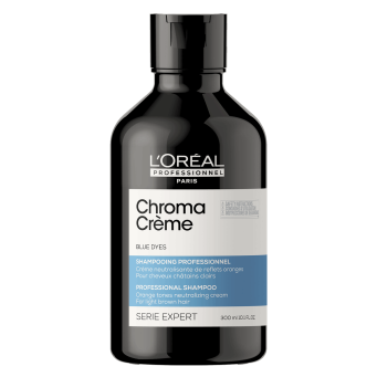 L'Oreal Professionnel Chroma Crème Ash szampon do włosów średni blond i jasny brąz neutralizujący miedziane refleksy 300 ml
