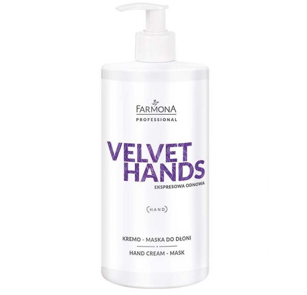 Farmona Professional VELVET HANDS Kremo-maska do dłoni 500 ml