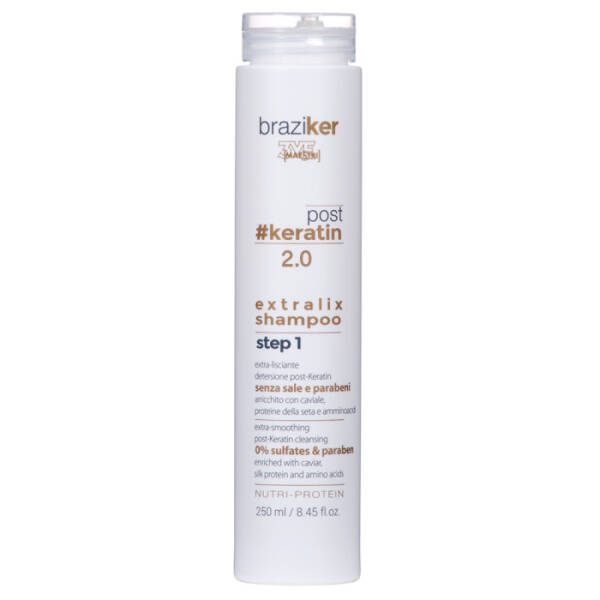 Braziker szampon do włosów po keratynowym prostowaniu 250 ml