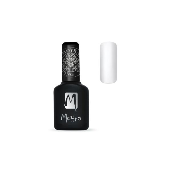 Moyra Lakier Foil Polish 02 biały 10 ml