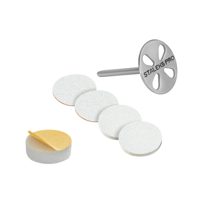 Staleks Dysk do pedicure PODODISC S EXPERT grad.180 zestaw