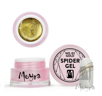 Moyra Spider Gel 03 Gold 5 g