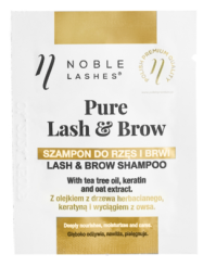 Noble Lashes Pure Lash & Brow Szampon do rzęs i brwi 3ml
